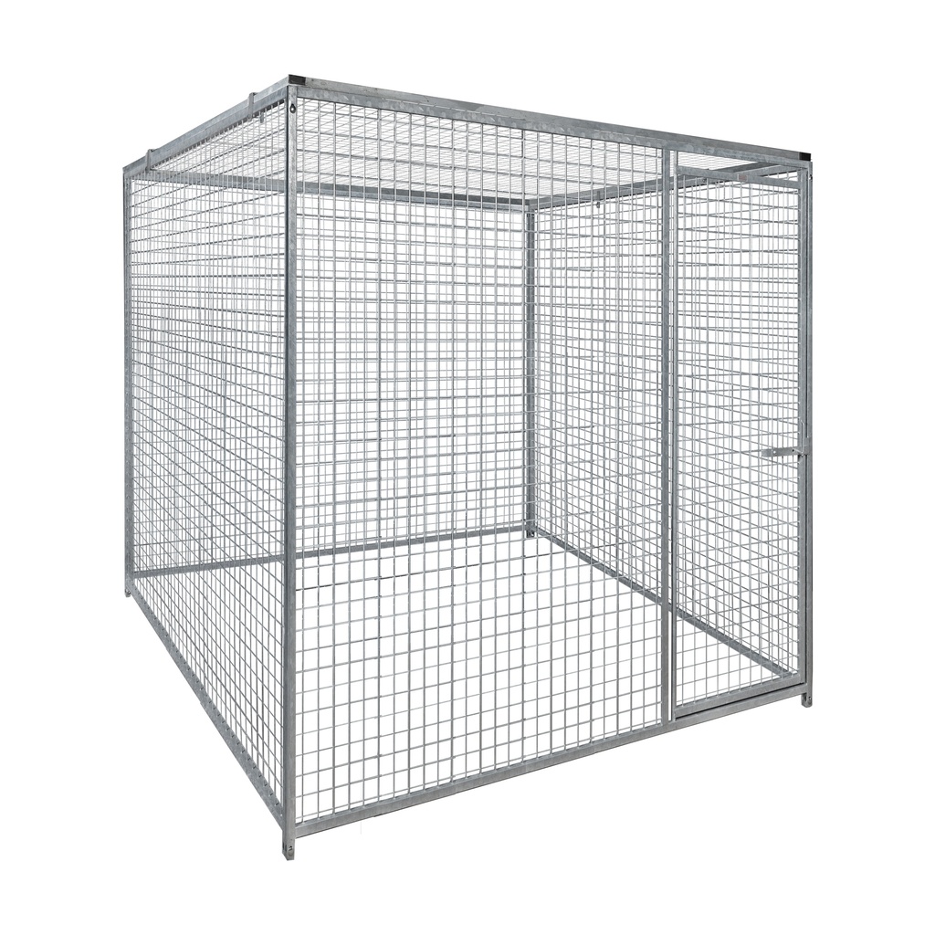 Kattenren / Volière 2 X 2m gaas 5x5cm