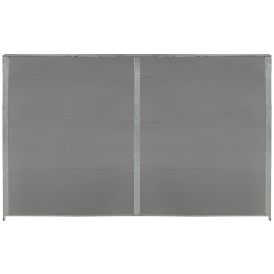 kennelpaneel 3m - PVC kunststof geheel dicht