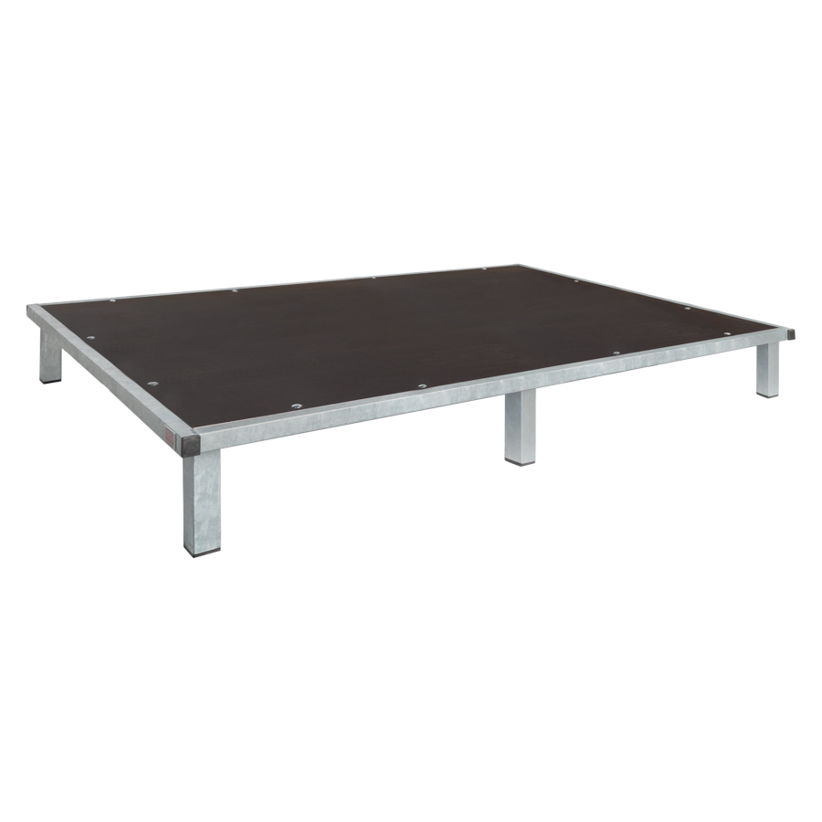 Ligvlonder XL glad Betonplex 100x150cm