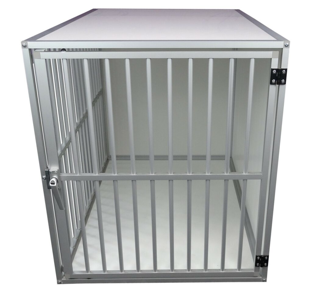 Pro Aluminium hondenbench model DK maat XL rechts