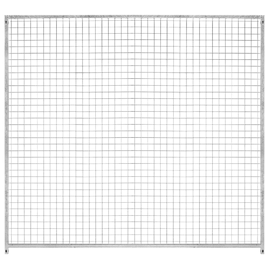 Kennelpaneel 2m - gaas 5x5cm