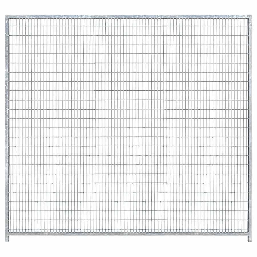 Gaaspaneel 200cm * 184cm draad 2,5 x 7cm kennelpaneel gaas