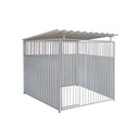 2/3 damwand hondenkennel 2 X 2m compleet met dak