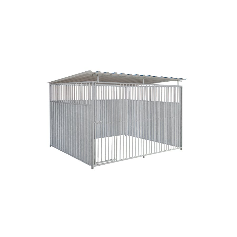 2/3 damwand hondenkennel 3 X 2m compleet met dak