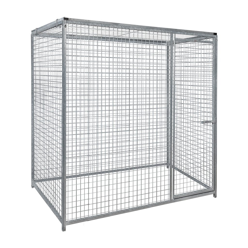 Kattenren / Volière 2 X 1m gaas 5x5cm