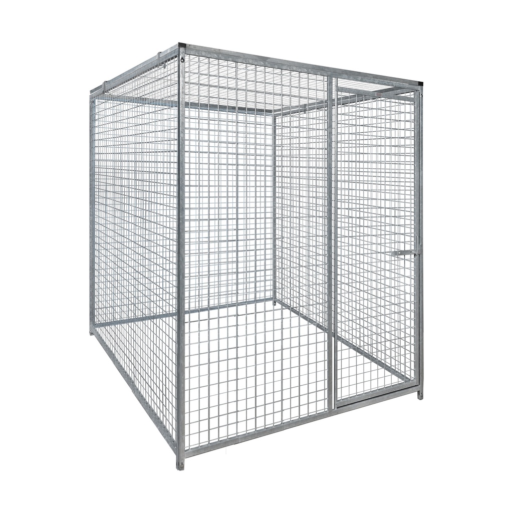 Kattenren / Volière 1,5 X 2m gaas 5x5cm