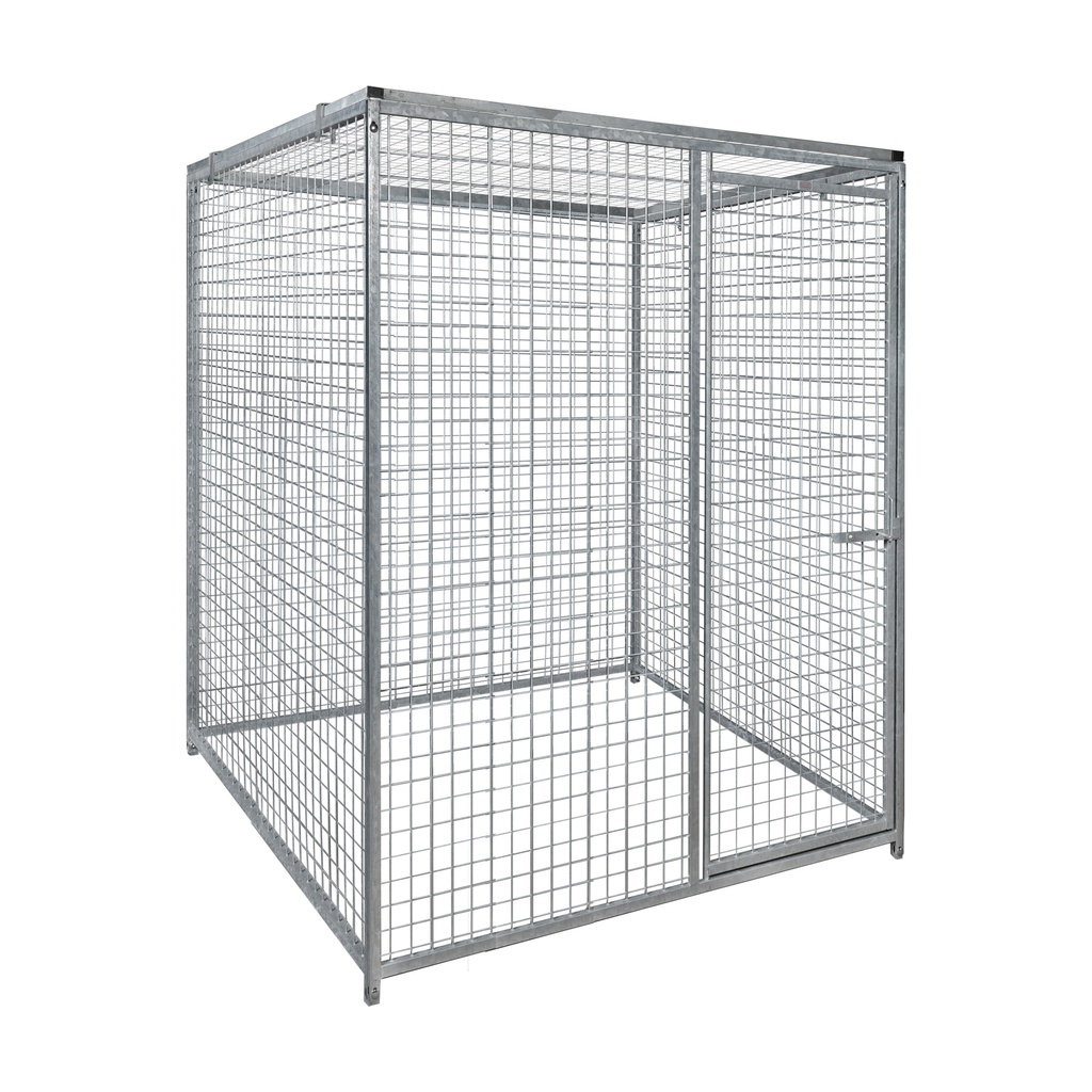 Kattenren / Volière 1,5 X 1,5m gaas 5x5cm