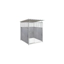 2/3 damwand hondenkennel 1,5 X 1,5m compleet met dak