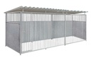 2/3 damwand hondenkennel 5 X 1,5m compleet met dak