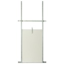 schuif/luik trespa incl staalkabel en handvat