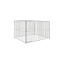 Basic spijlen 8cm hondenkennel 3 X 2m zonder dak