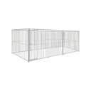 Basic spijlen 8cm hondenkennel 5 X 2m zonder dak