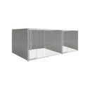 Kunststof hondenkennel dubbel 2 X 2m & 3 X 2m zonder dak