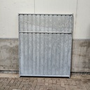 1,5m geheel dicht damwand, gebruikt 