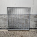 1,5m spijlen 5cm, gebruikt