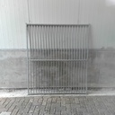 1,5m spijlen 5cm corton, gebruikt