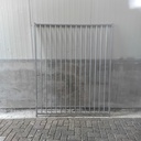 1,5m spijlen 8cm lage poot, gebruikt