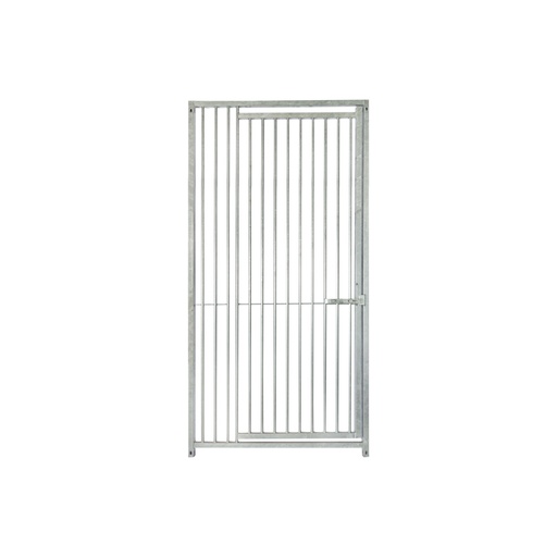 Kennelpaneel 100cm * 200cm met deur Extra zwaar